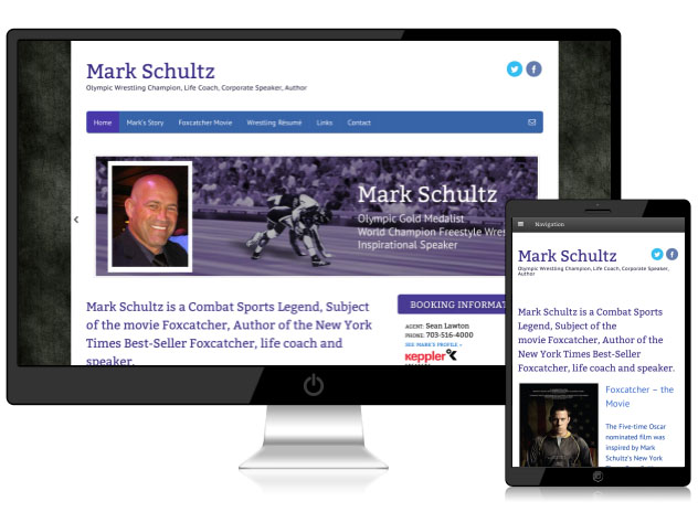 Olympic Wrestling Champion Mark Schultz